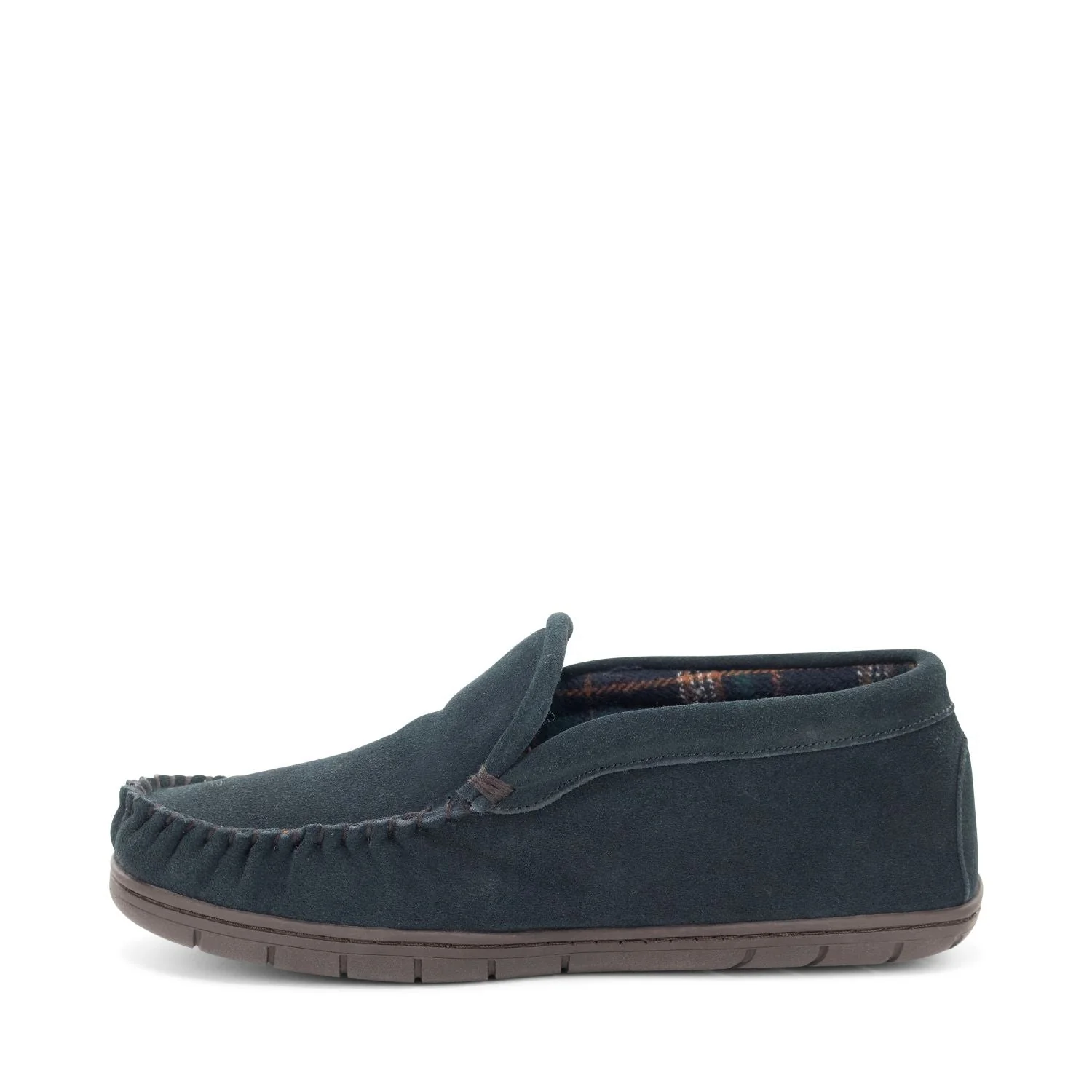 Men's Trapper Flannel Slipper - Navy - Image 4