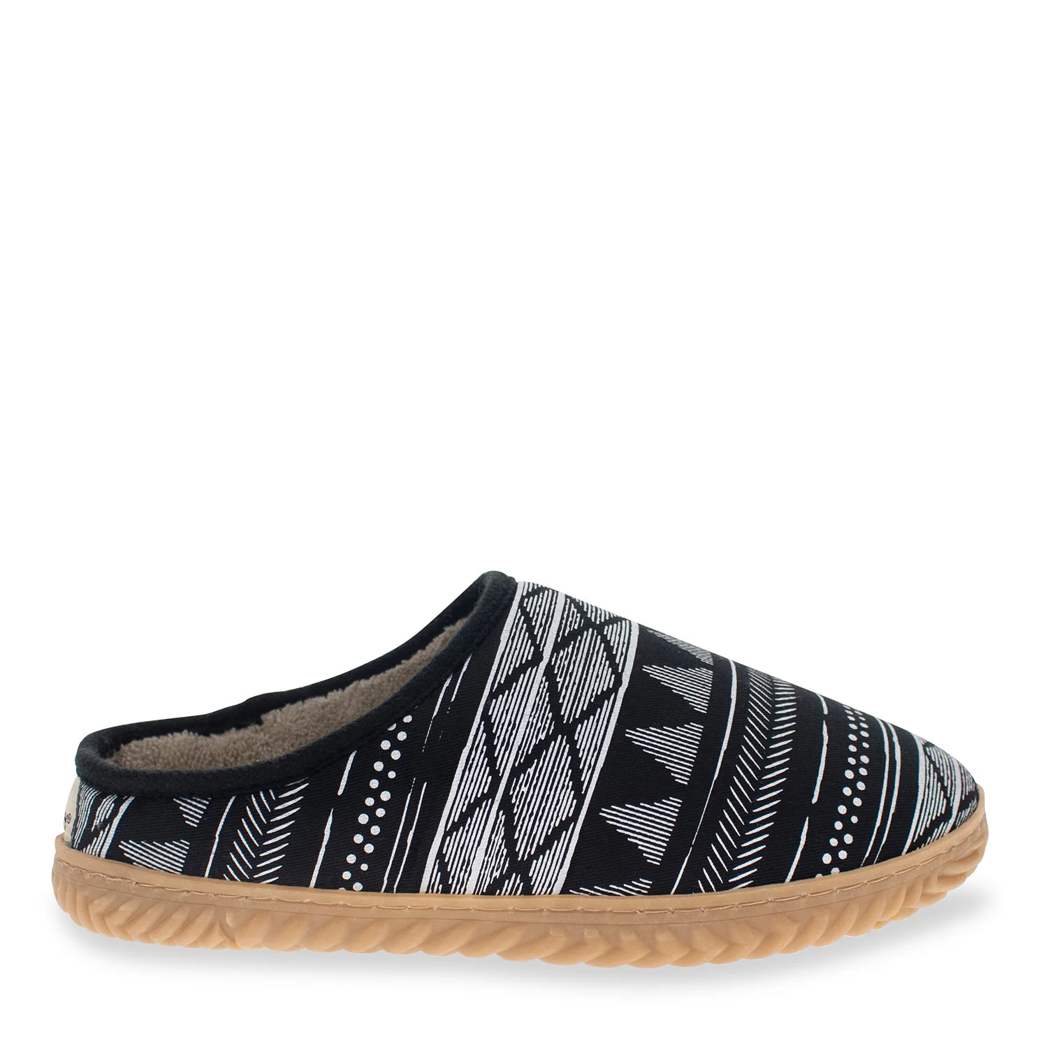 Women's Graphic Evergreen Slipper - Black - Image 3