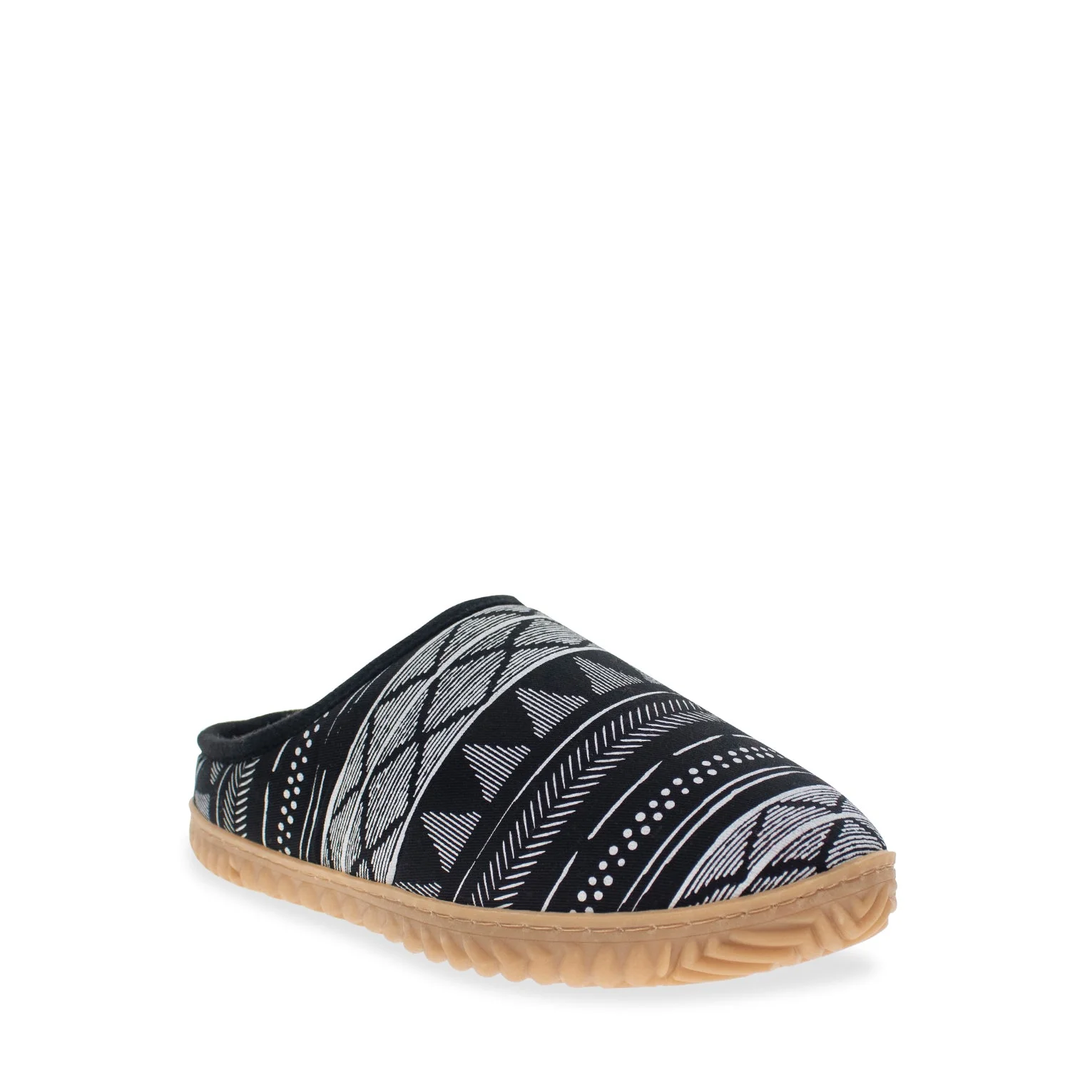 Women's Graphic Evergreen Slipper - Black - Image 4
