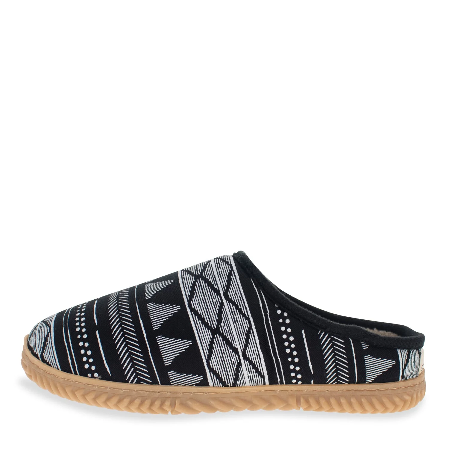 Women's Graphic Evergreen Slipper - Black - Image 6