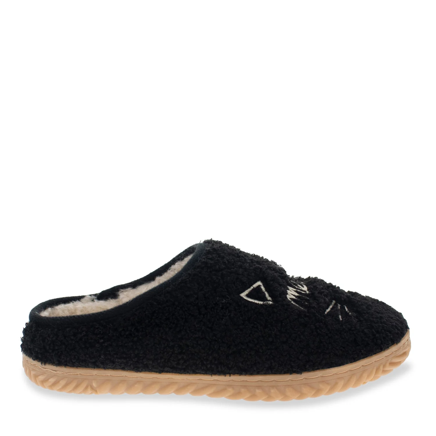 Women's Graphic Meowzzer Cat Slipper - Black - Image 3
