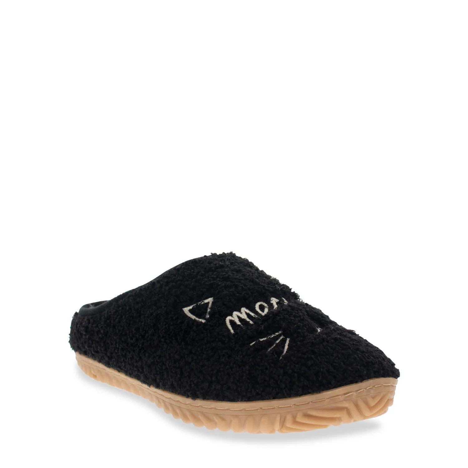 Women's Graphic Meowzzer Cat Slipper - Black - Image 4