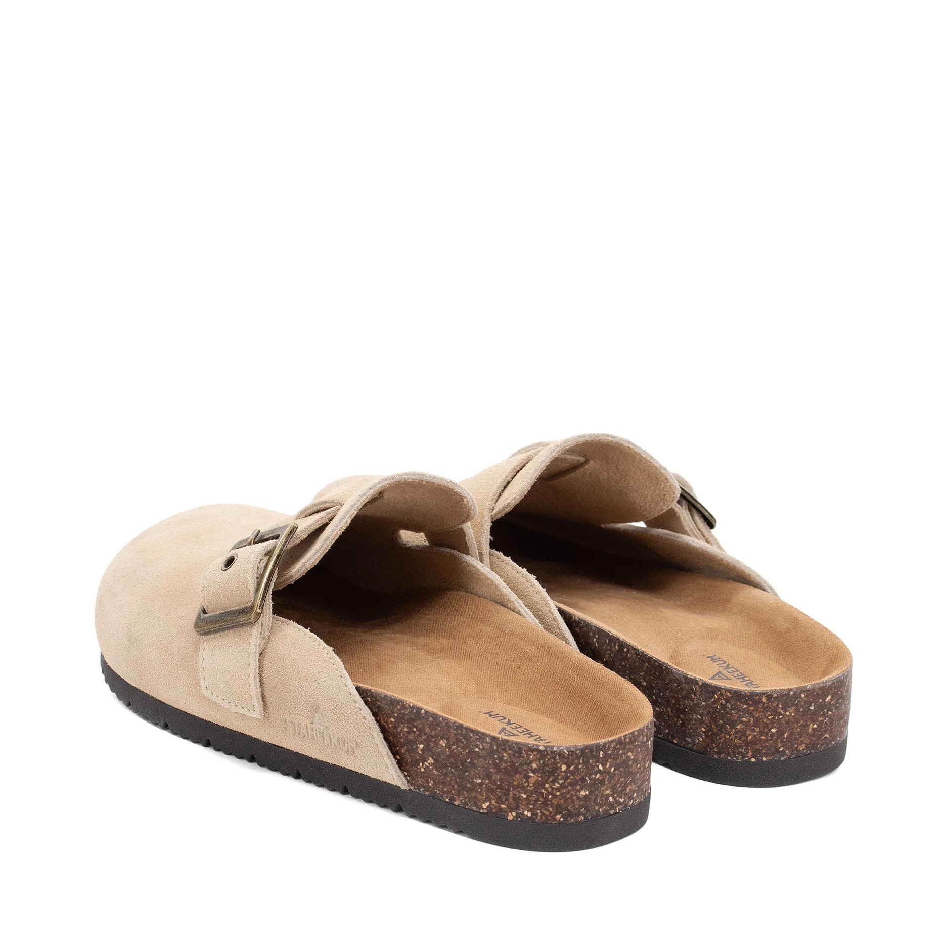 Women's Crescent Buckle Clog - Sand - Image 6